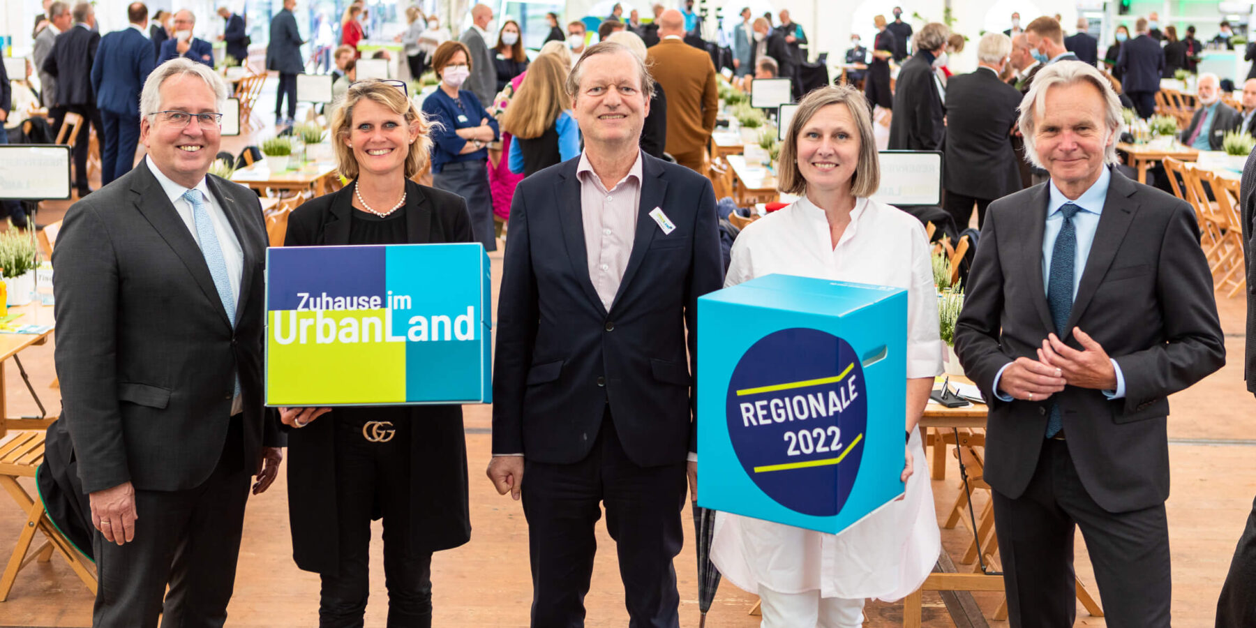 UrbanLand Partie 2021 feiert Projekte und bilanziert Ergebnisse der REGIONALE 2022